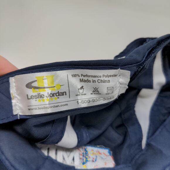 Indy 500 Festival One America Mini Marathon Embroidered  Strapback Hat Blue - Picture 10 of 10